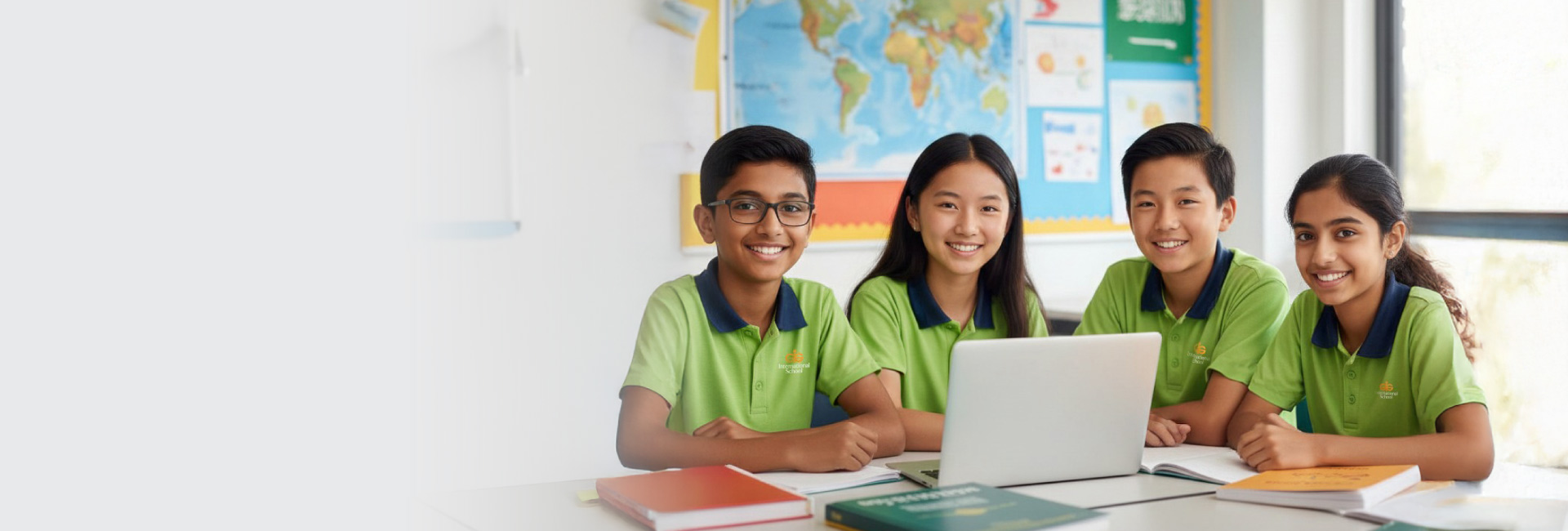 Students in classroom